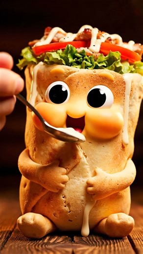 Is This the Funniest Burrito Ever?