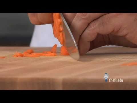 Classic Carrot Cuts - Rondelle, Demilune, Paysanne