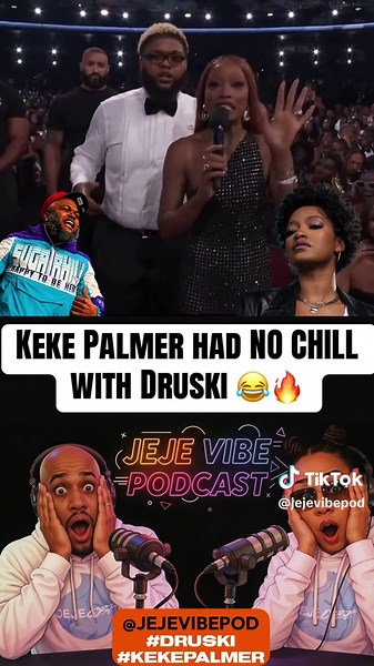 When Druski pulls up on Keke Palmer mid-show… the chaos was unmatched 😭💀#RayJ #BETAwards #Druski #KekePalmer #betawards2026