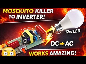 This Tiny Step Up Transformer convert DC to AC Voltage 😱 | Electronics Tutorial