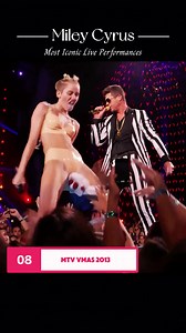 Miley Cyrus Iconic Stage Performances