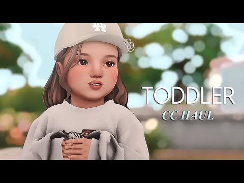 toddler cc haul +links | the sims 4