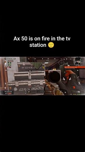 Ax50 is on fire in the tv station 🙂