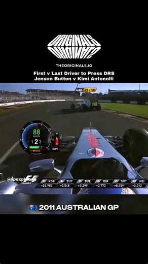 APEXPITLANE | From the first click to the final press, the DRS era has come full circle. It began at the 2011 Australian Grand Prix with Jenson Button... | Instagram