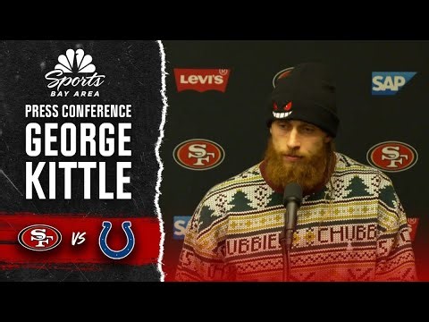 49ers star George Kittle shares his ‘concern level' over ankle injury from win | NBC Sports Bay Area