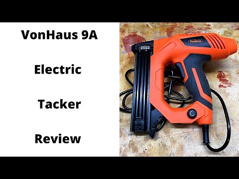 VonHaus 9A Electric Staple Gun & Nailer (UK only)review