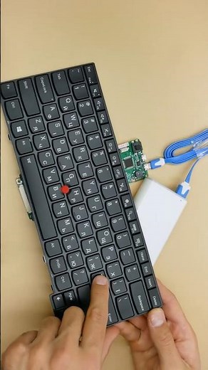 This tool tests almost any laptop keyboard. #electronics #diy #keyboard #repair #techshorts