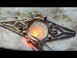 How To Make SILVER Jewlery | Making Unique Design Silver Ring