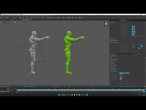 Cascadeur - Spring Secondary Motion