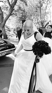 Bridal bliss in black and white  Captured by @talesandvows • • • #CustomBride #ModernBride #VPCBride #BlackAndWhiteBridal #CoutureGown #BridalStyle #WeddingInspo #MinimalBridal #BoldBridalLook #BridalFashion #MadeForHer | Vincenzo Pintaudi Couture | Facebook