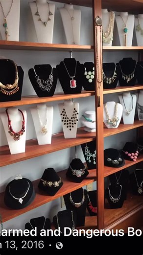 Charmed and Dangerous Boutique on Instagram: "Throwing it back to 2016…when it was all about accessories…statement necklaces, scarves, and pops of color! Popular styles were flowy tunic tops, skinny jeans, maxi dresses, cold shoulder and keyhole tops! Let’s see if they make a comeback for 2026!🤩 #2026thenew2016"