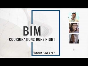 VRcollab LITE Introduction: A BIM VDC Coordination Software