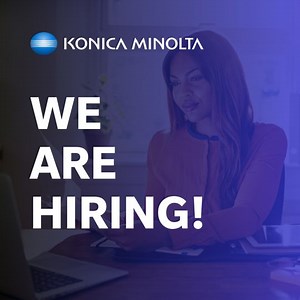At Konica Minolta, we believe our employees are our greatest strength and we're looking for growth-minded individuals who are passionate about innovation and customer service to join us in this mission. 🚀 ✨ We have immediate openings for Technology Sales Reps, Inside Sales, IT Sales Consultant, Healthcare IT Sales Consultant, and more! 🔎 To view all of our openings, visit: https://ow.ly/WRkJ50SKhA1 #KonicaMinolta #WeAreHiring #Careers | Konica Minolta Business Solutions U.S.A.