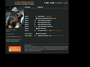 How to get cheats for Jurassic World Evolution - PC