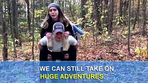 80K views · 573 reactions | This is one incredible piggyback ride. Carden has muscular dystrophy, but that didn't stop her from hiking 80+ miles. Watch the full story: WSB Community. | WSB-TV | Facebook