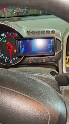 Clear Chevy Sonic Mileage Maintenance code