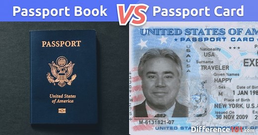 Passport Book vs. Card: Differences, Similarities, Costs, Pros