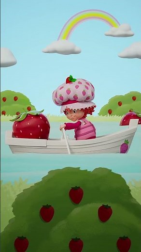 Row Row Row Your Boat 🍓 #strawberryshortcake #shorts