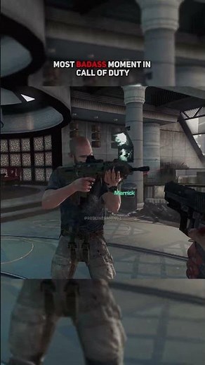 Most Badass Moment in Call of Duty #shorts #callofduty #gaming
