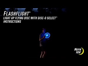 Flashflight® Light Up Flying Disc - Disc-O Select™ – Instructions