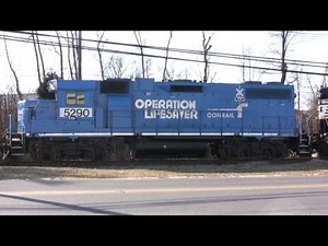 CONRAIL OPERATION LIFESAVER #5290 Rare Catch! Part 1 of 3
