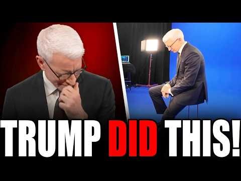 WATCH: Anderson Cooper QUITS, Emotional as Trump SCREWS OVER Network!