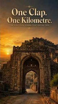 The Fort That Could Hear a Clap 🏰 Golconda's 400-Year Sound Secret