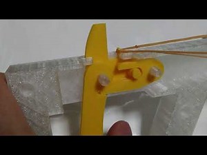 Chinese Crossbow Trigger Mechanism 弩机制 (3D-printed crossbow)