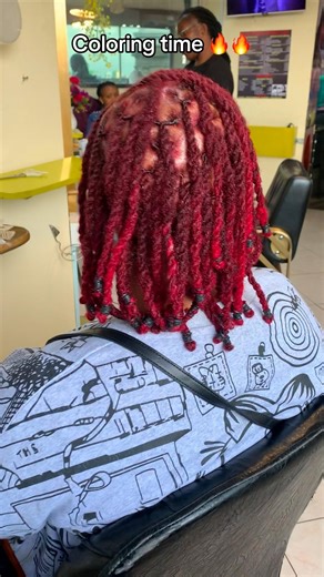 Check out the transformation #coloring #locs #hairstyles #dreadlocks