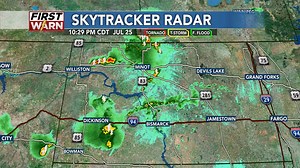 10:55 PM CDT Radar loop: Scattered severe storms remain possible into the night as storms spread eastward. -Meteorologist Kevin Lawrence | KFYR-TV