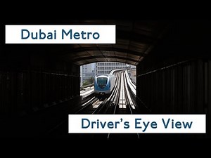 Dubai Metro Driver's View - Green Line from Etisalat by E& to Creek