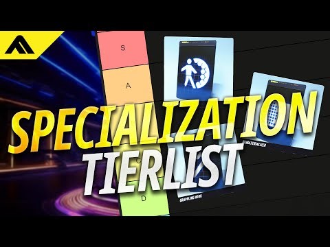 Specialization Tierlist - Season 9 - THE FINALS