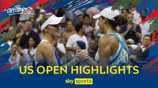 Madison Keys vs Marketa Vondrousova | US Open Highlights