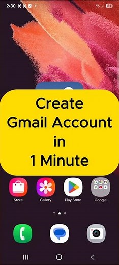 How To Create Gmail Account on Mobile (2026)