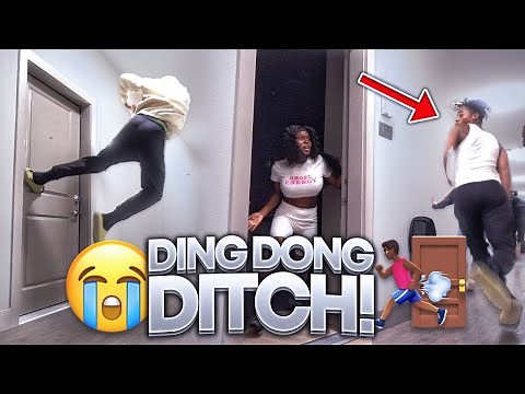 EXTREME DING DONG DITCH PART 3 *COLLEGE EDITION* (GONE WRONG)