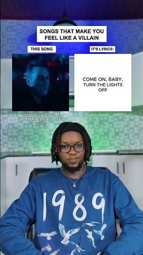 Songs That Make You Feel Like A Villain: Kato Feat. Jon "Turn The Lights Off" (Jon Hamm) #shorts