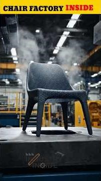 Plastic Chair Manufacturing Process | Factory Inside #factory #shorts