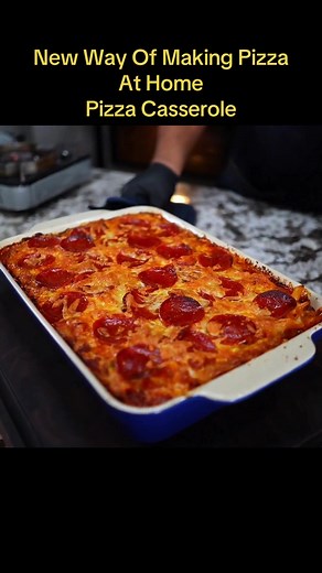 Easy Pizza Casserole Recipe: TikTok's Viral Way to Make Pizza
