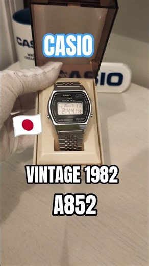 Vintage Casio Watch A852 JDM 🇯🇵 #casio #vintage #retro #techretro