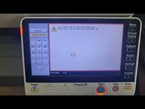 How To Set the IP Address on Konica Minolta Bizhub and Ineo Printers