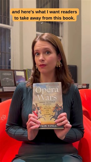 Have you ever been to the opera?🤔 Well, it’s time you went and brought Caitlin Vincent’s OPERA WARS along with you! Immerse yourself in the captivating and surprisingly contentious world of opera with this must-read book that is for anyone eager to glimpse the drama, beauty, and battles that have kept this art form alive for centuries and will undoubtedly bring to it badly needed change in the years ahead. Pick up a copy for you and your friends: https://bit.ly/4lXyK39 | Scribner Books