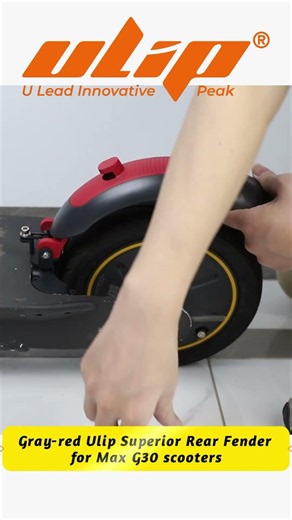 Ulip superior rear fender for Max G30 scooter. #scooter #ulip