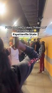 1.2K views · 2.9K reactions | Fayetteville State University students trail riding through the Caf to “Follow Me” ( @t0ryjust ) . . . . #hbcu #historicallyblacksince #blackexcellence #fayettevillestateuniversity | Historically Black Since | Facebook