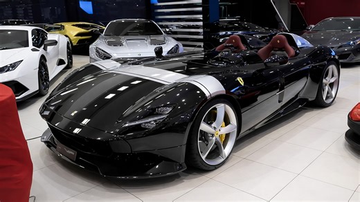 $2,000,000 Ferrari Monza SP2 in Dubai showroom