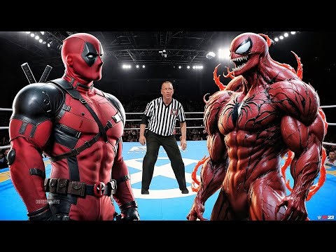 DEADPOOL VS CARNAGE - EPIC BATTLE