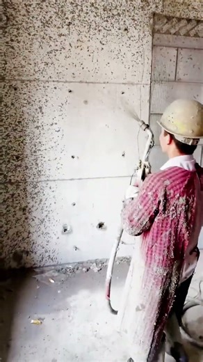 Incredible Spray Plaster Technique You Need To See! #shorts