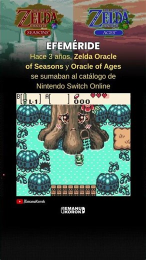¡A 3 años de Oracle of Seasons y Ages en Switch! ⚔️