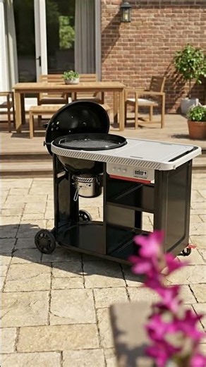 Barbecue Weber Performer Premium 57 cm à charbon - Jardideco.fr