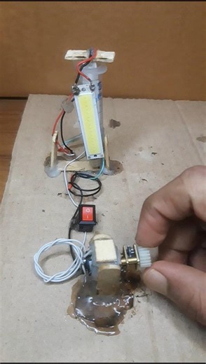 Gear Rotation Science#science #experiment #shortsfeed