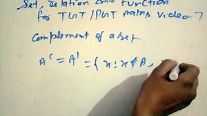 Set relation  and function  for tgt/ pgt maths video 7
